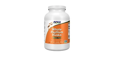 Now Foods Psyllium Husk Whole ,12 Oz