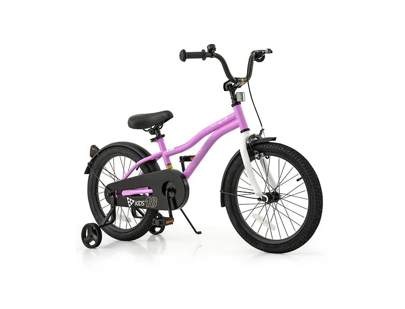 18-Inch Kids Training Bike with Dual Brakes