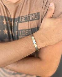 Adornia Men's Tarnish Resistant Stainless Steel Cuff