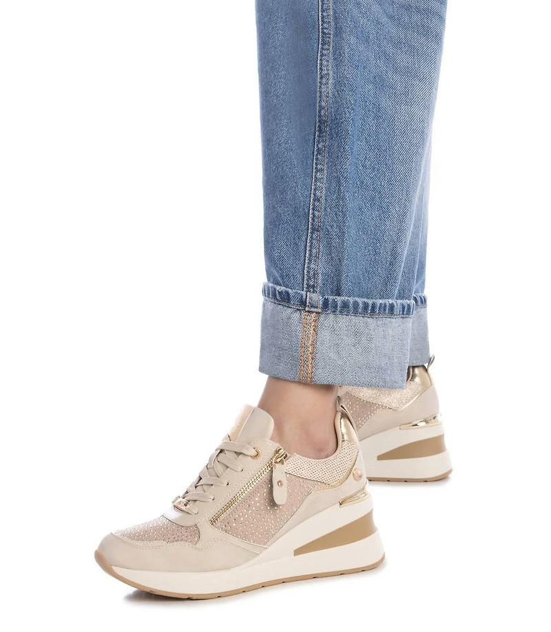 Women's Suede Wedge Sneakers By Xti