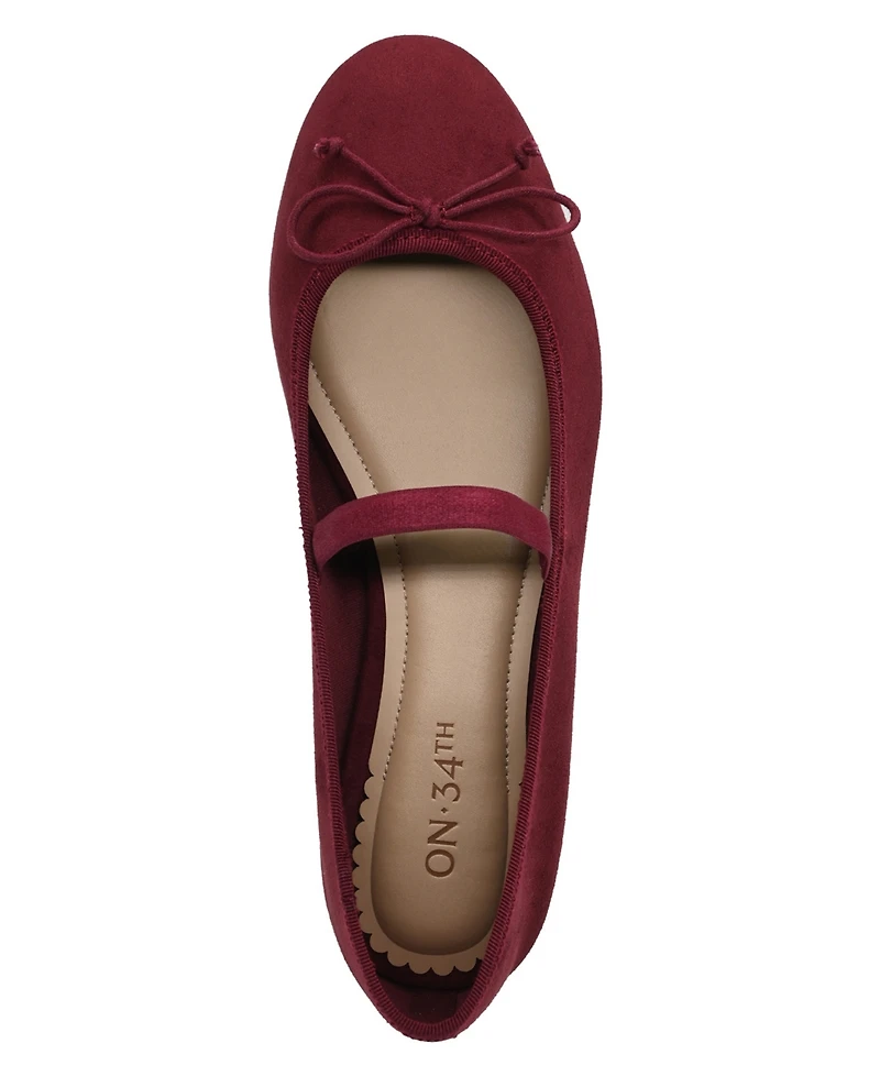 On 34th Women's Farrahh Ballet Flats, Macy's Exclusive