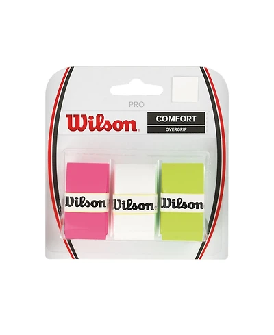 Wilson Pro Assorted 3-Pack Overgrip - Assorted 3 Pack
