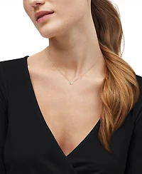 Macy's Diamond Necklace (1/10 ct. t.w.) in 14k Yellow Gold