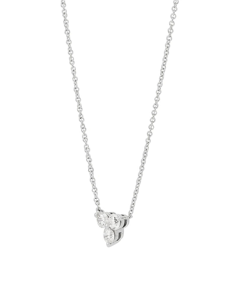 Macy's Diamond Necklace (1/2 ct. t.w.) in 10k White Gold