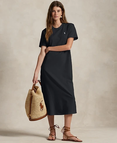 Polo Ralph Lauren Women's Cotton Jersey Tee Dress