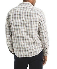 Nautica Men's Stretch Flannel Plaid Shirt