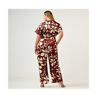 Estelle Women's Hamilton Faux-Wrap Jumpsuit