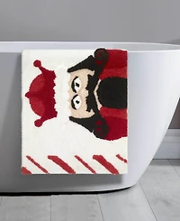 Avanti Peppermint Nutcracker Polyester Bath Rug, 30" x 20"