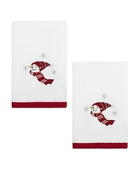 Avanti Holiday Cheer Resin Lotion Pump and 2-Pc. Cotton Fingertip Towel Set