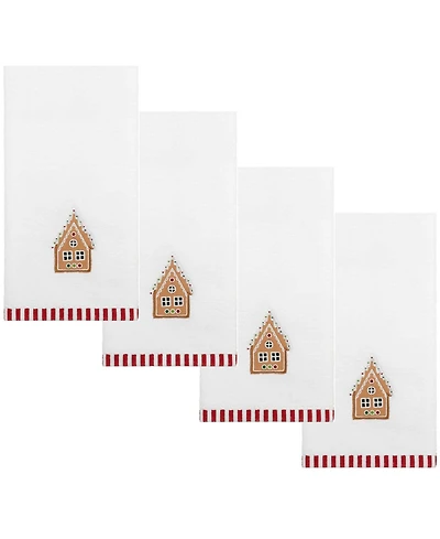 Avanti Gingerbread Man Cotton -Pc. Fingertip Towel Set