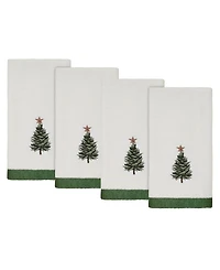 Avanti Trees Cotton 4-Pc. Fingertip Towel Set, 18" x 11"