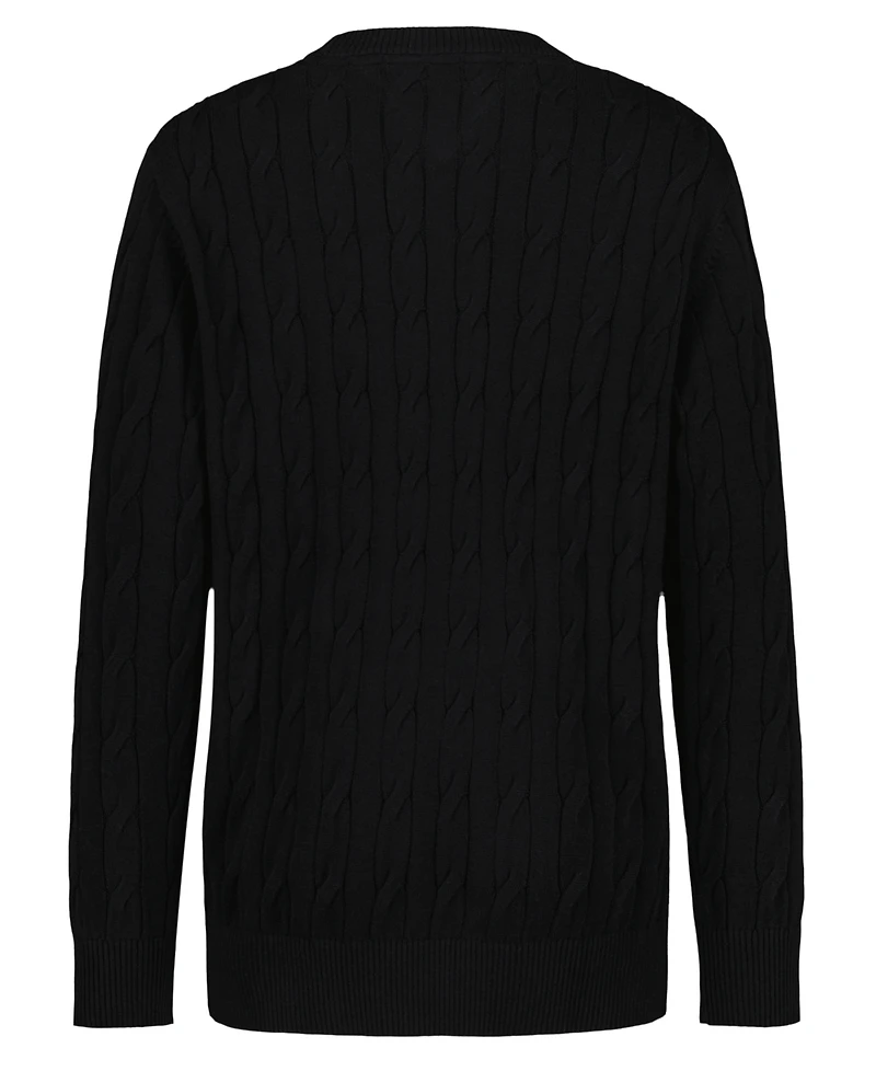 Tommy Hilfiger Boys 8-20 Crewneck Cable Knit Sweater
