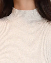 Dylan Ryan Juniors' Mock Neck Sweater Midi Dress