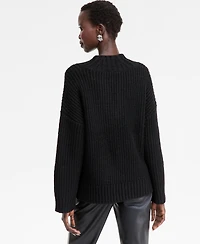 I.n.c. International Concepts Women's Oversized Ribbed Sweater, Macy's Exclusive