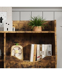 gaomon Toy Storage Shelf, Bookshelf for Storing Books and Toys, Suitable for Both Boys and Girls, Multi-Tier Bookshelf Suitable for Game Rooms and Chi
