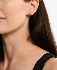 Michael Kors Cubic Zirconia Cut Stud Earrings