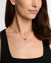 Michael Kors Logo Pendant Necklace