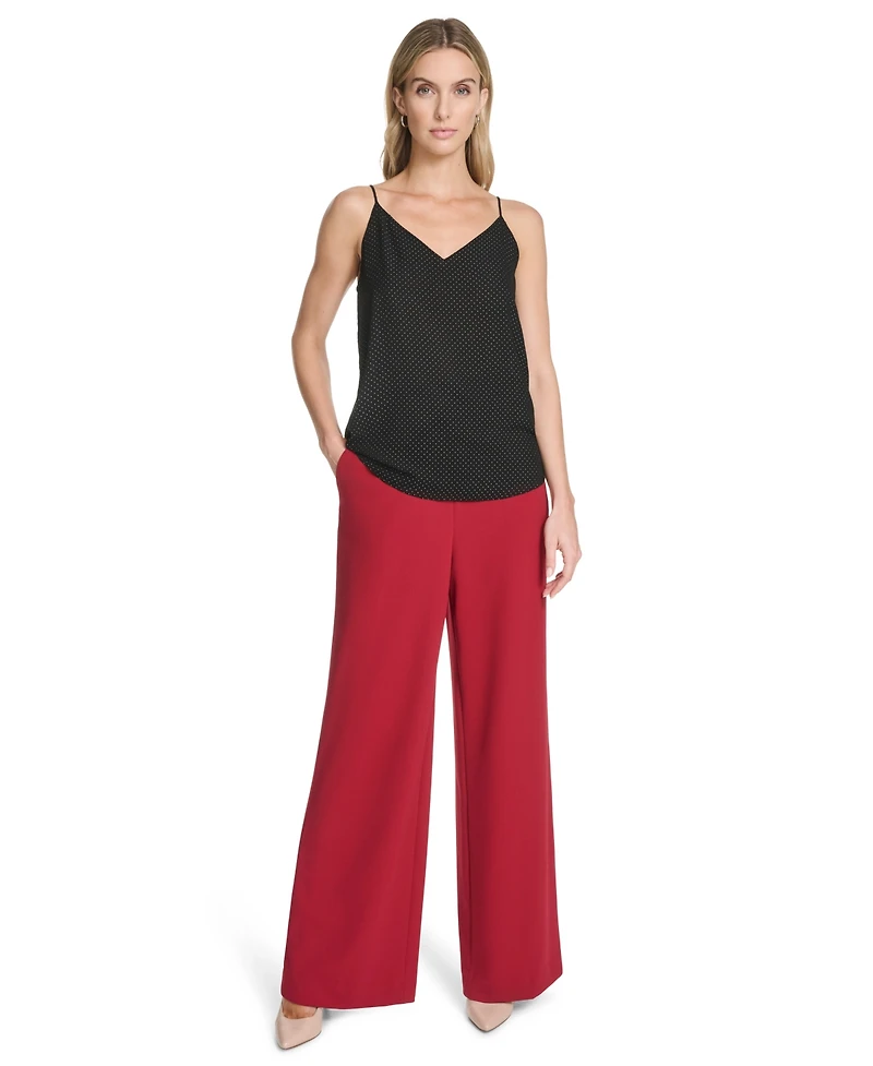 Calvin Klein Women's Metallic Dot Cami Top