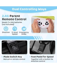 Akiudex 12V Electric Kids Ride on Truck with Remote Control and Music