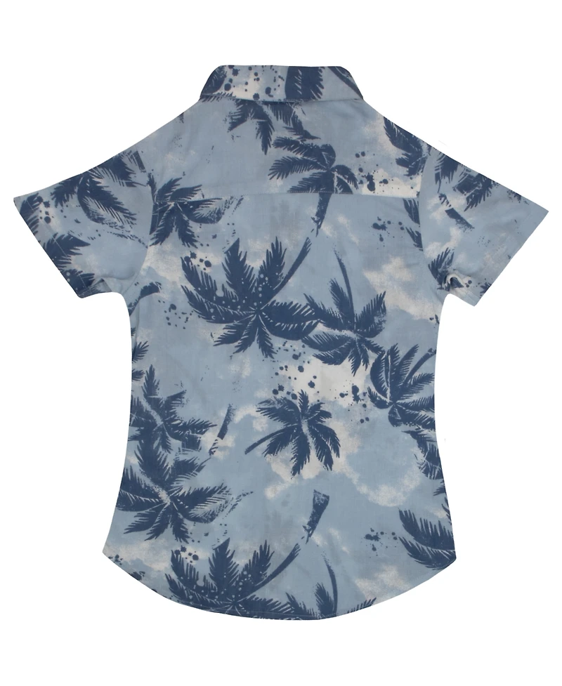Tommy Bahama Boys Classic Woven Button Down Shirt