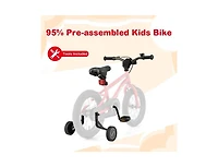 14-Inch Kids Bike with Handbrake, Coaster Brake & Bell