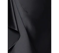 Xscape Women's Long Sleeve Midi Dress