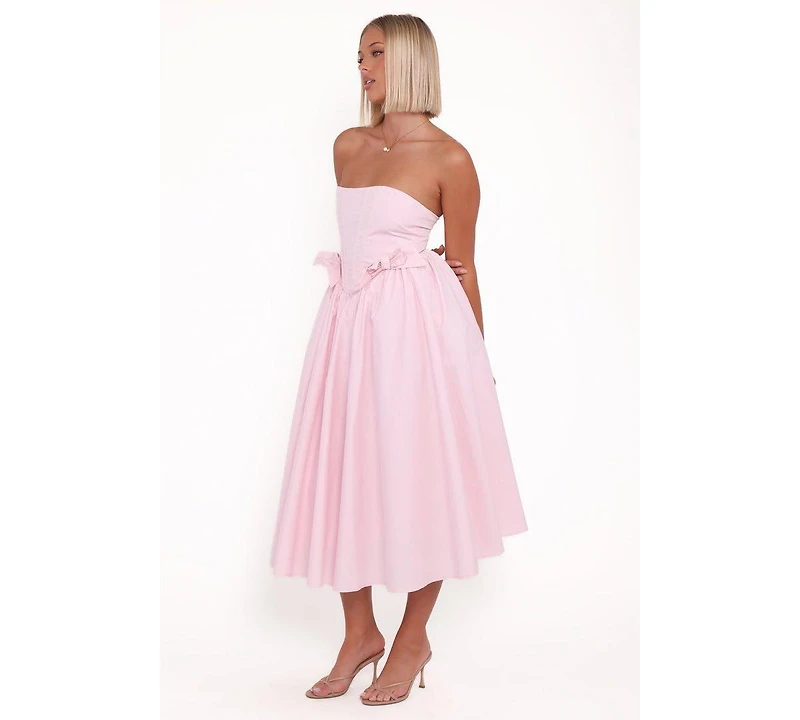 Petal and Pup Women's Seren Midi Dress - Pink