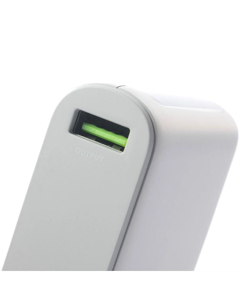RadioShack Portable Battery Powerbank Charger 20,000 mAh 74 Wh Usb A and Usb C 20W With Led Display White 2309274