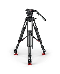 Sachtler Cine 30 Fluid Head with Efp 2 Cf 3-Section Carbon Fiber Tripod and Mid-Level Spreader