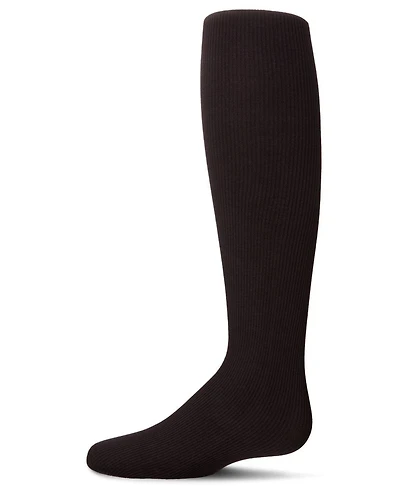 MeMoi Girls Ribbed Supreme Cotton Blend Non-Pilling Tights