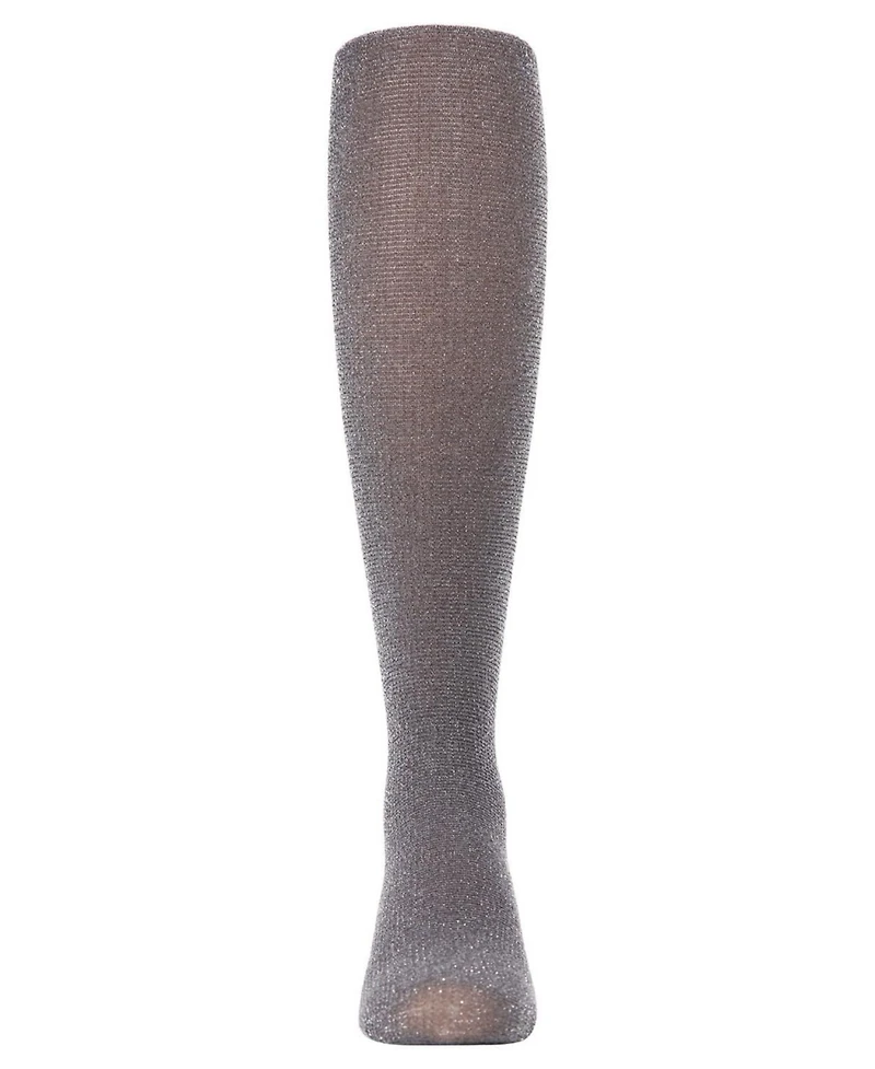 Memoi Girls' Shimmering Sheer Nylon Tights