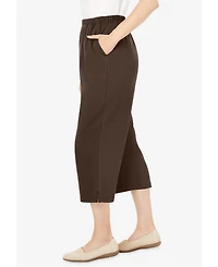 Woman Within Women's 7-Day Knit Capri