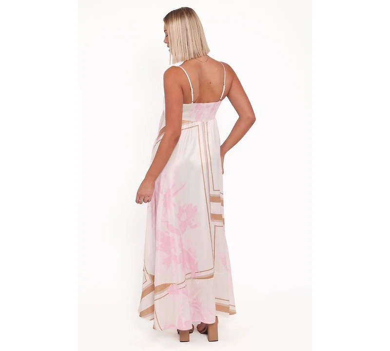 Petal and Pup Women's Elanor Maxi Dress - Pink Print