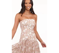 Petal and Pup Women's Nyx Strapless Maxi Dress - Mocha