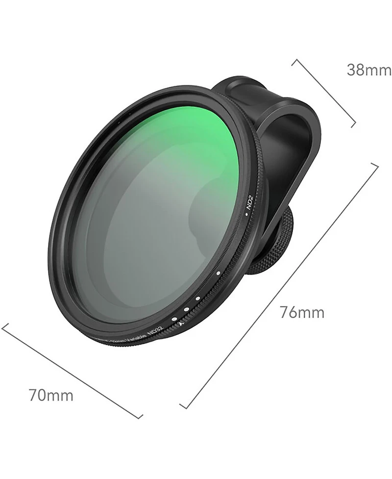 SmallRig MagEase Magnetic ND2-ND32 1-5 Stop Vnd Filter Kit with 52mm Universal Filter Adapter