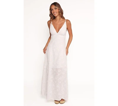 Petal and Pup Women's Ford Maxi Dress - White