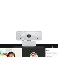 Lenovo 300 Fhd Webcam, 1080p, Stereo Microphone, Usb Camera for Live Streaming and Video Calling, Privacy Cover, Plug and Play, Desktop or Laptop, Win