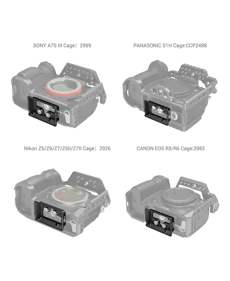 SmallRig Arca-Type Quick Release Plate for Dji Rs 2 / Rsc 2 / Rs 3 / Rs 3 Pro / Rs 4 / Rs 4 Pro Gimbals