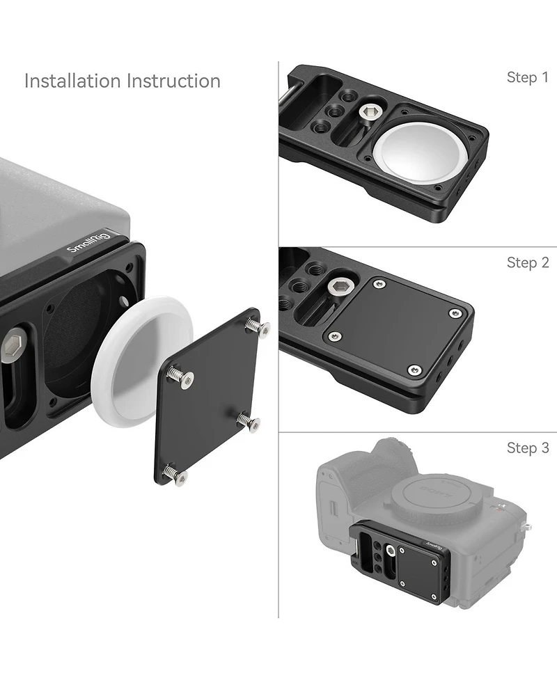 SmallRig Arca-Type Quick Release Plate for Apple AirTag