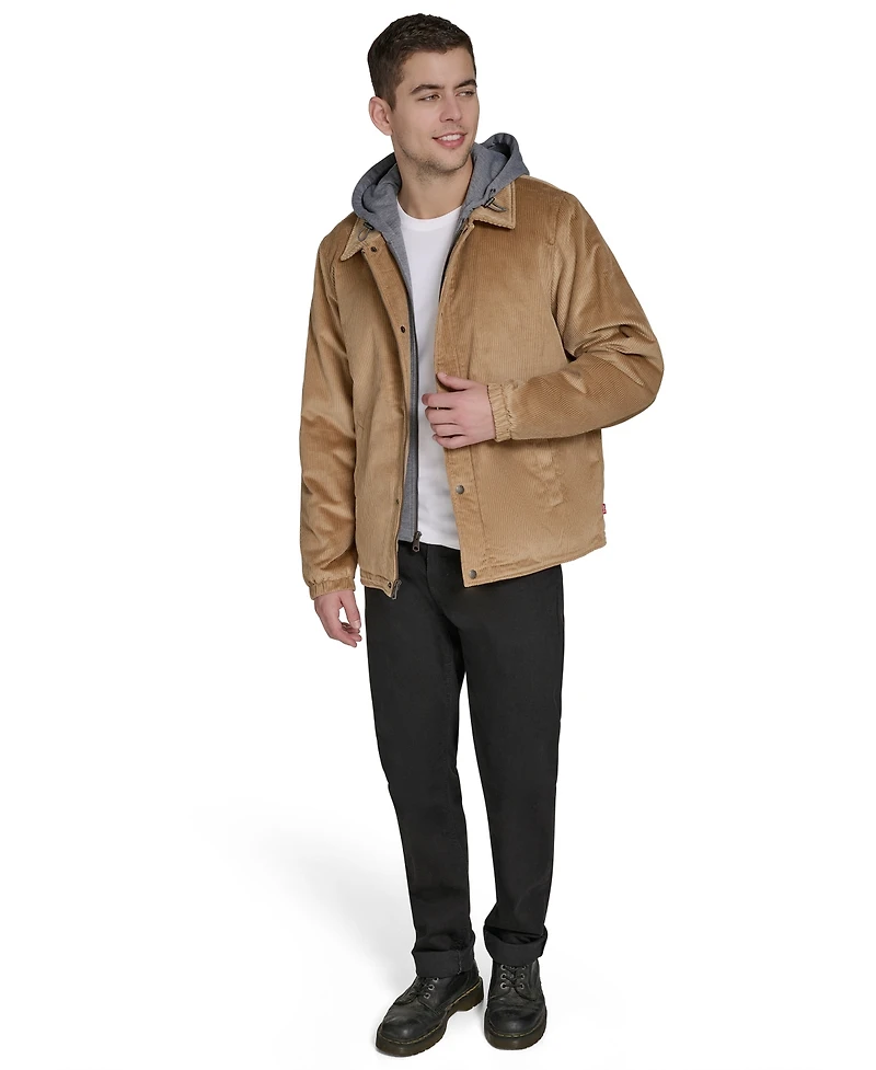 Levi's Men's Corduroy Coaches Jacket