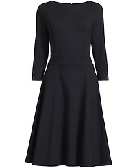 Lands' End Women's Starfish 3/4 Sleeve Dress