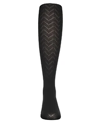 Memoi Girls' Wave Semi Opaque Nylon Tights