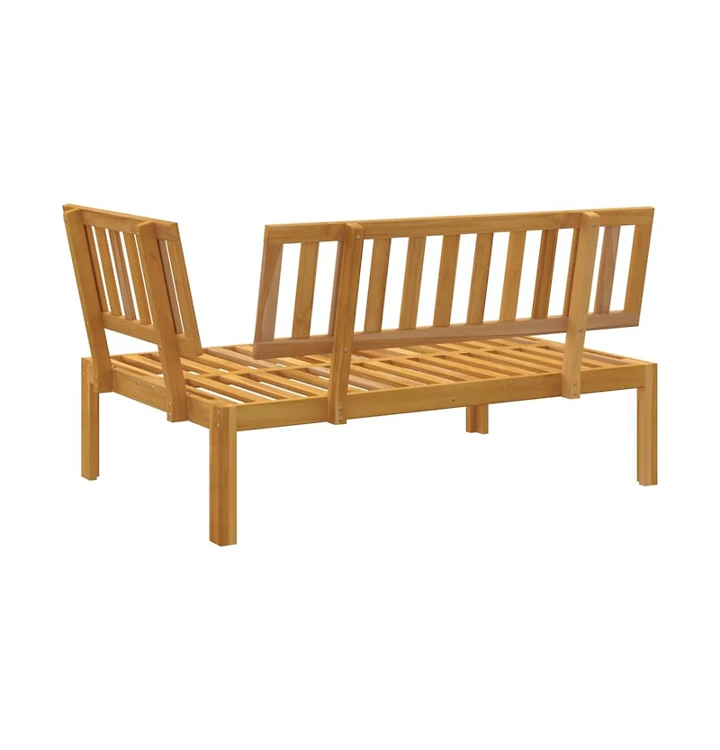 vidaXL Pallet Sofa Natural Wood Solid Acacia Wood Medium Modular