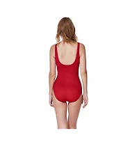 Gottex Women's St. Tropez Square Neck Textured One Piece