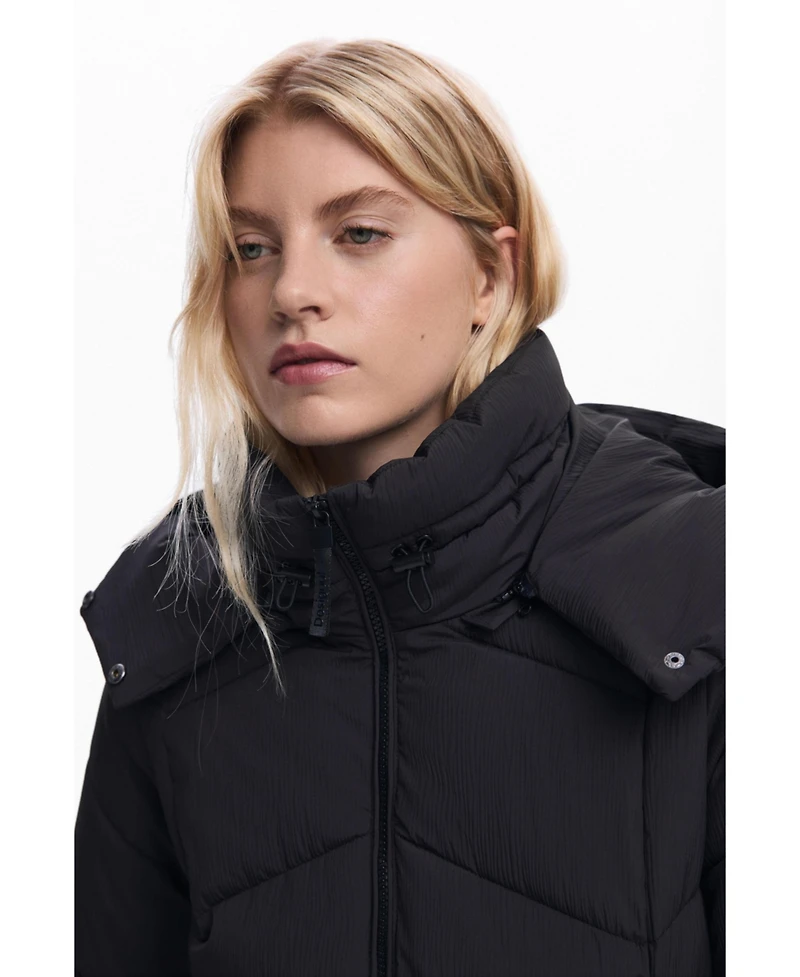Desigual Women's Belted padded jacket