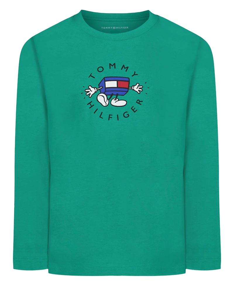 Tommy Hilfiger Boys 2T-7 Crewneck T-Shirt