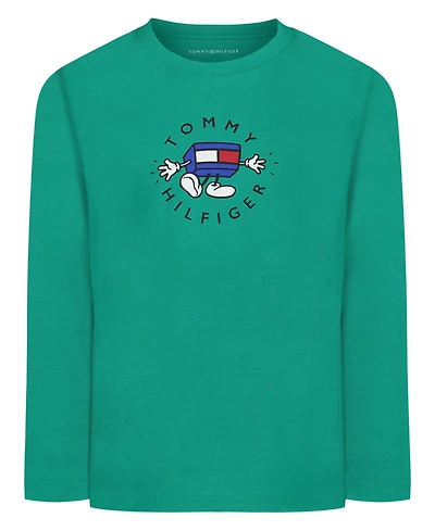 Tommy Hilfiger Boys 2T-7 Crewneck T-Shirt