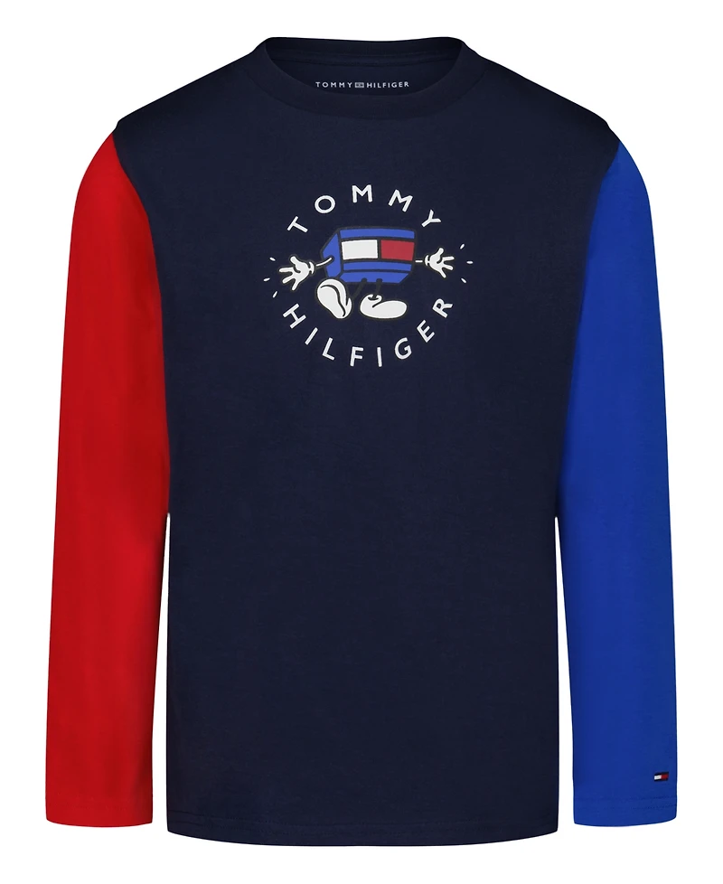 Tommy Hilfiger Boys 2T-7 Crewneck T-Shirt