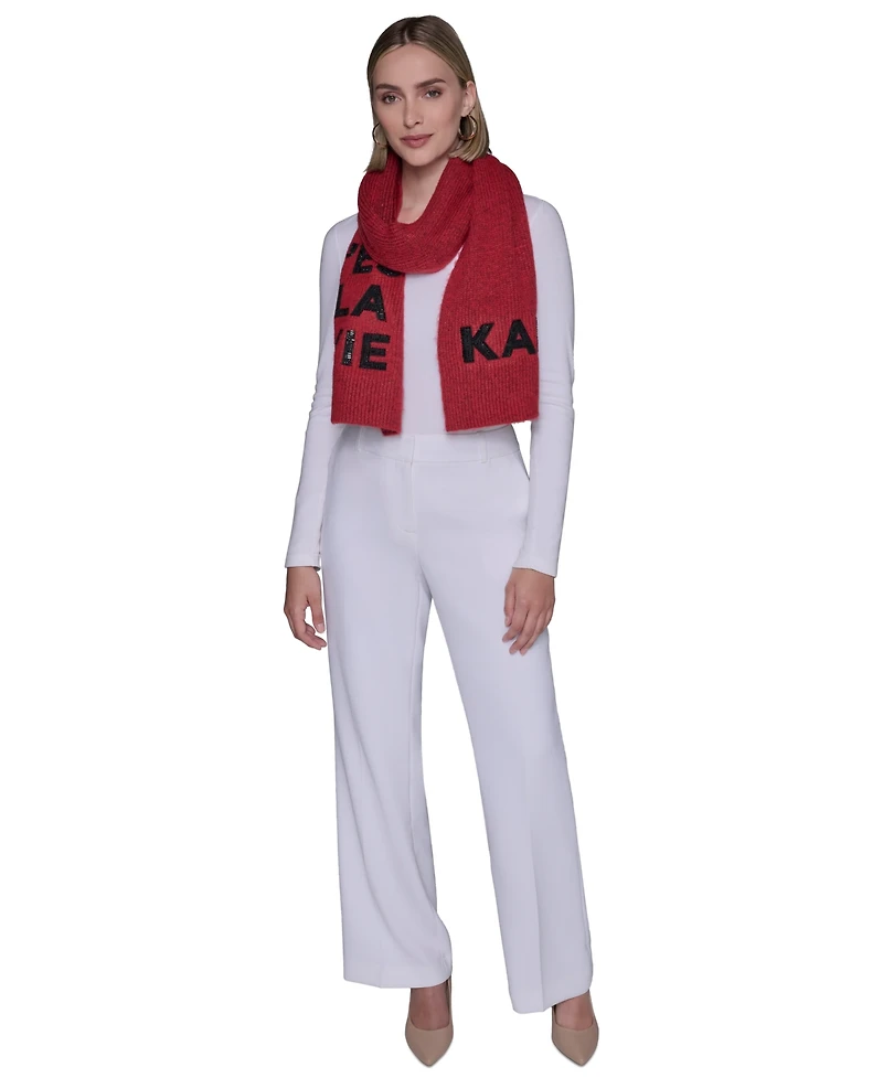 Karl Lagerfeld Paris Women's C'Est La Vie Scarf