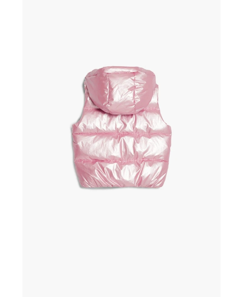 Desigual Girls's Metallic quilted vest